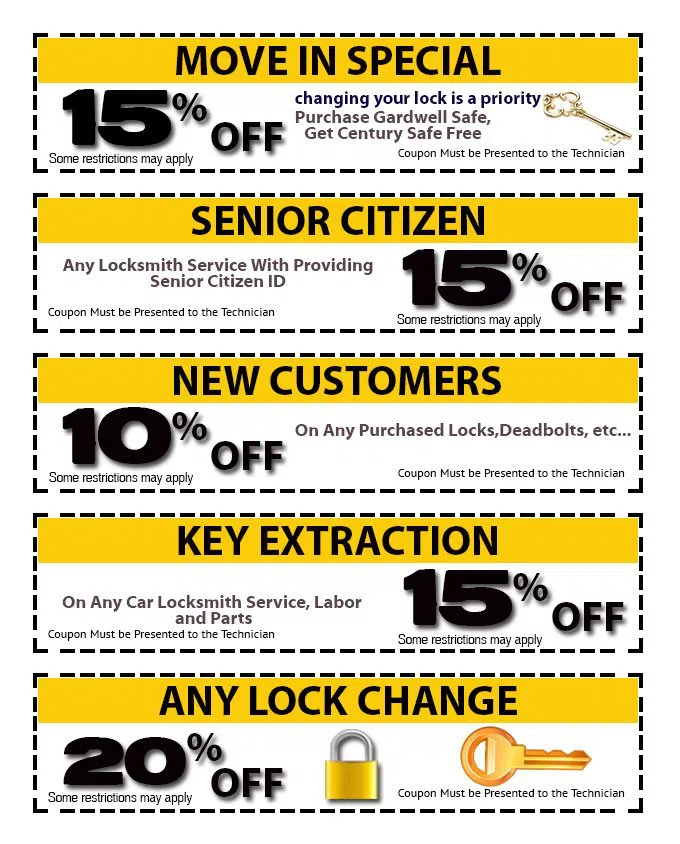 Security Locksmith Services Oakland, CA 510-771-0353 - coupon-img